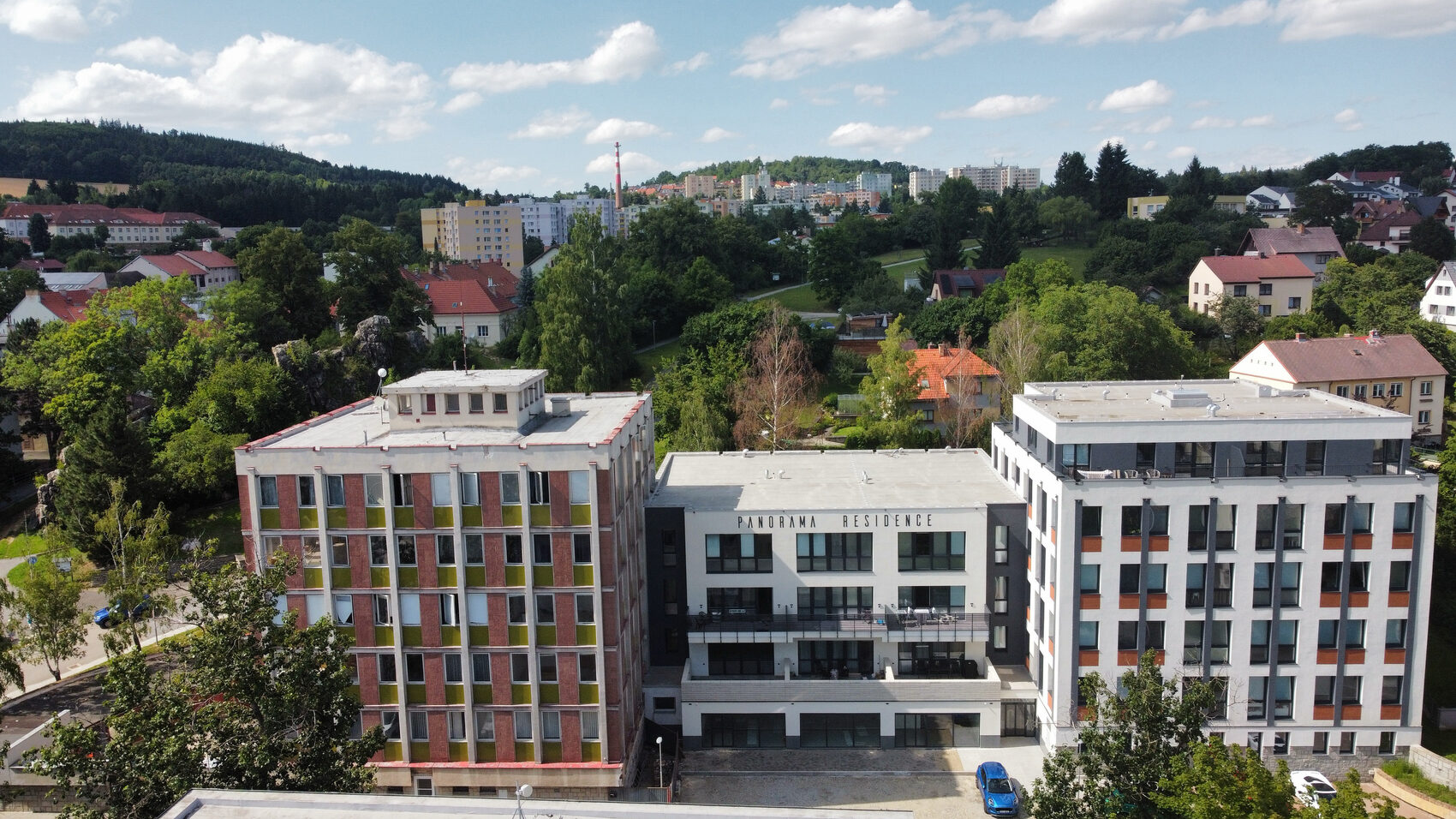Areál Panorama Residence — budovy A, B a C